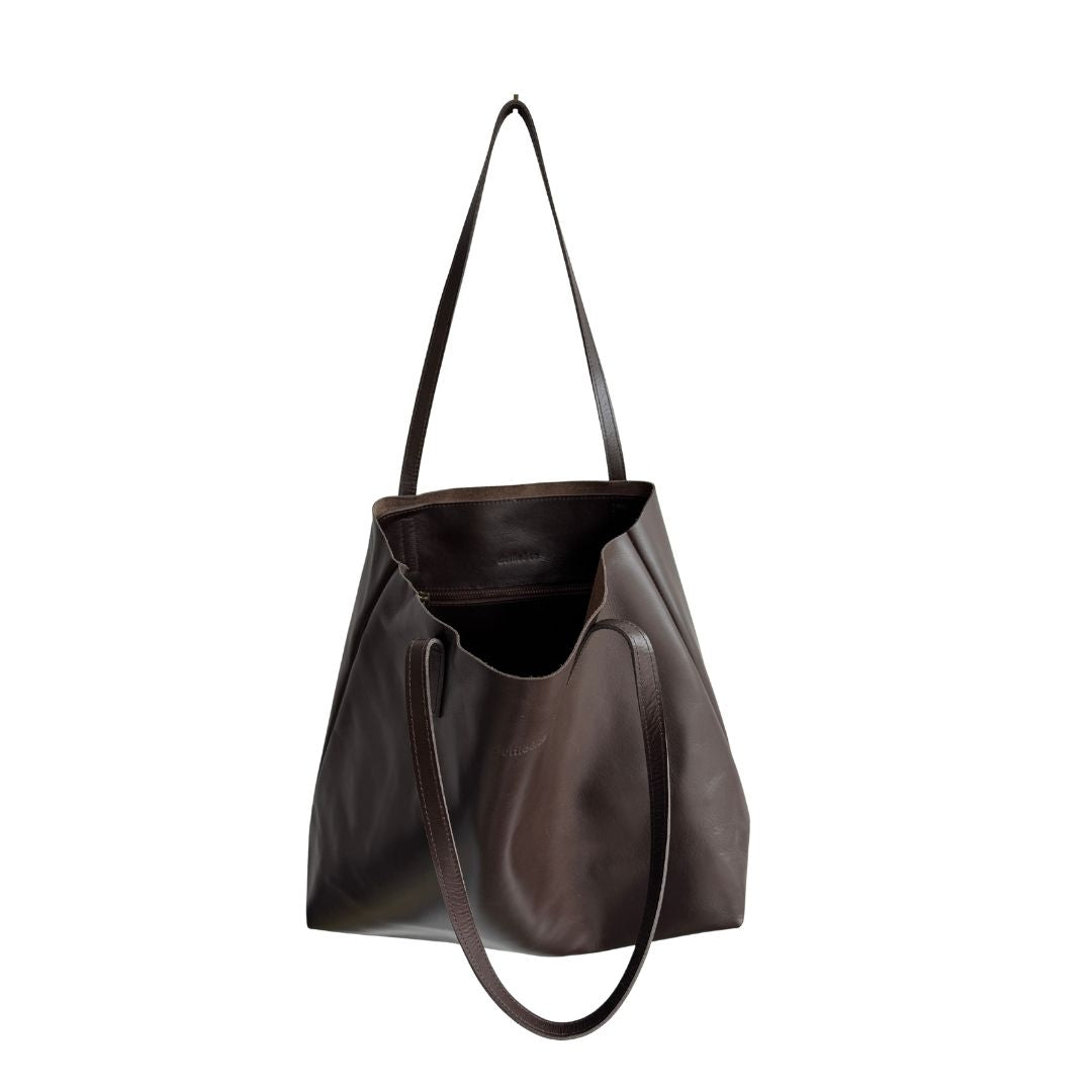 Bri Raw Edged Tote