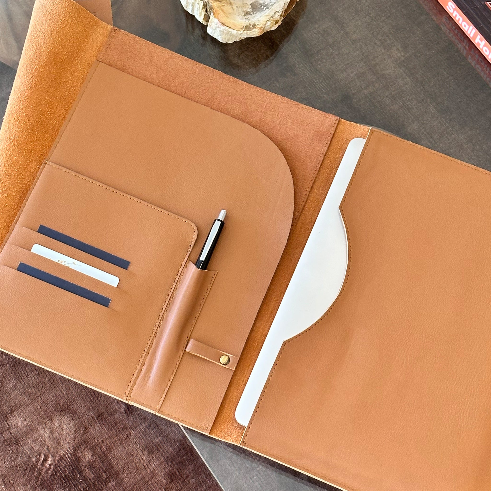 A4 Lewis Leather Folder