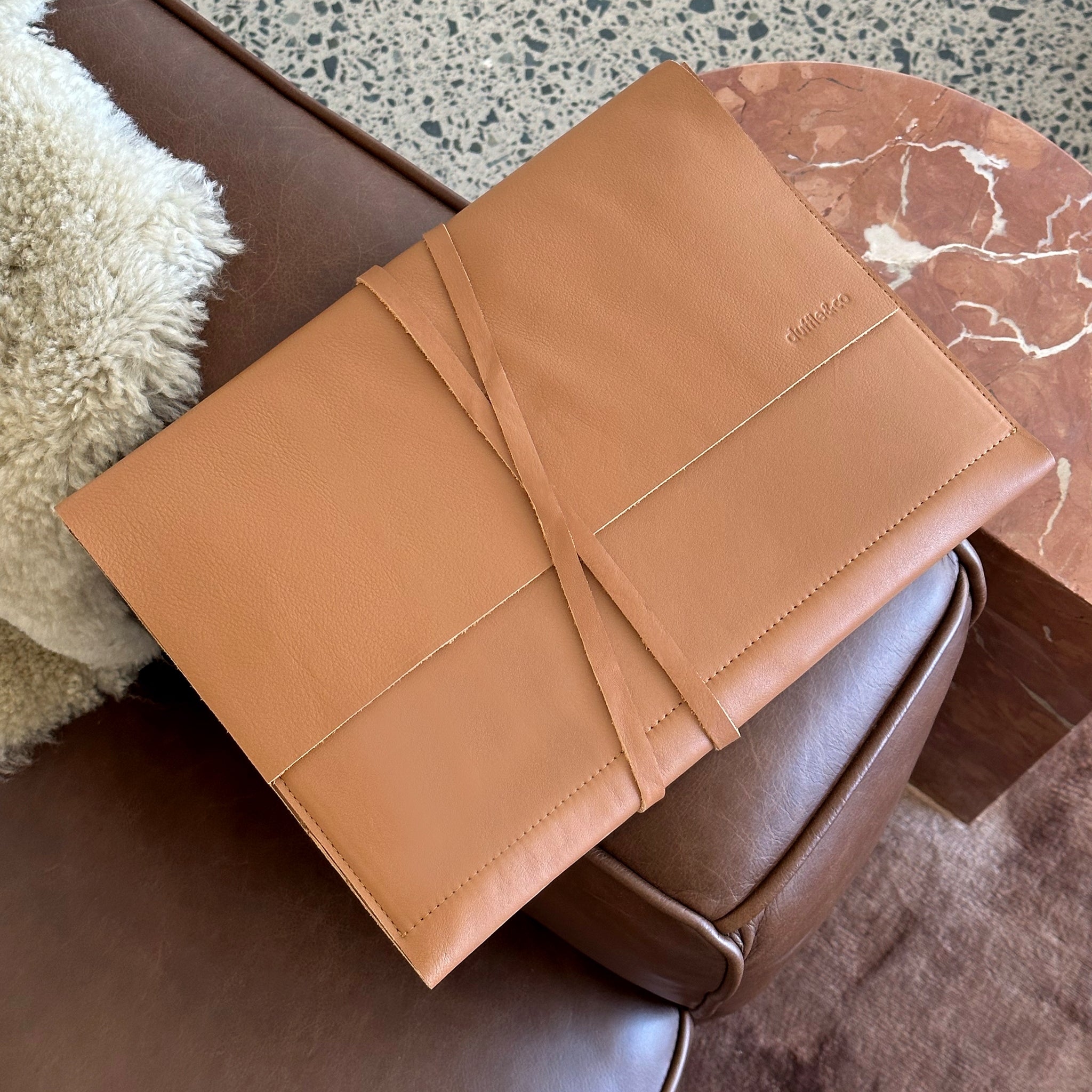 Smooth A4 Lewis Leather Folders