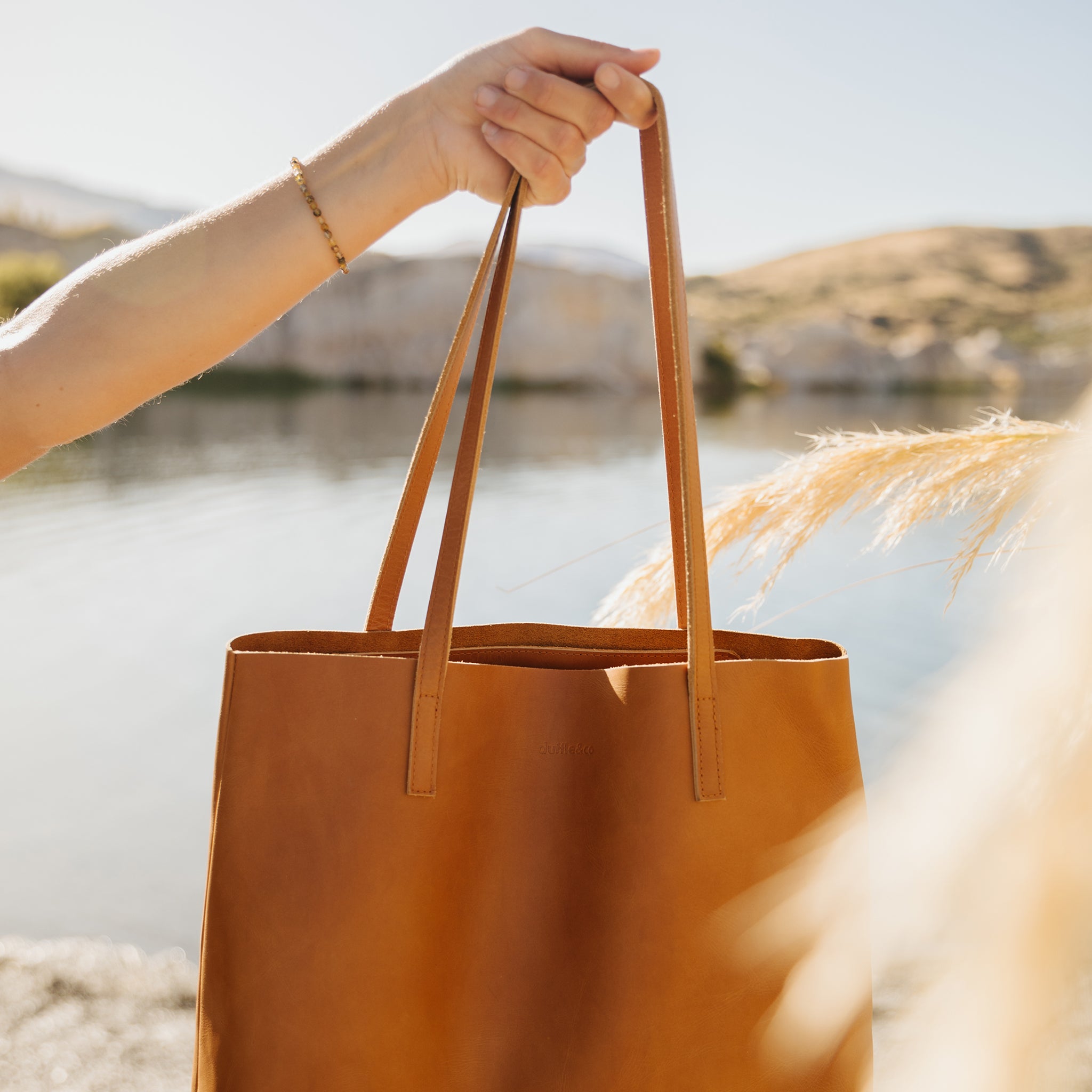Bri Raw Edged Tote