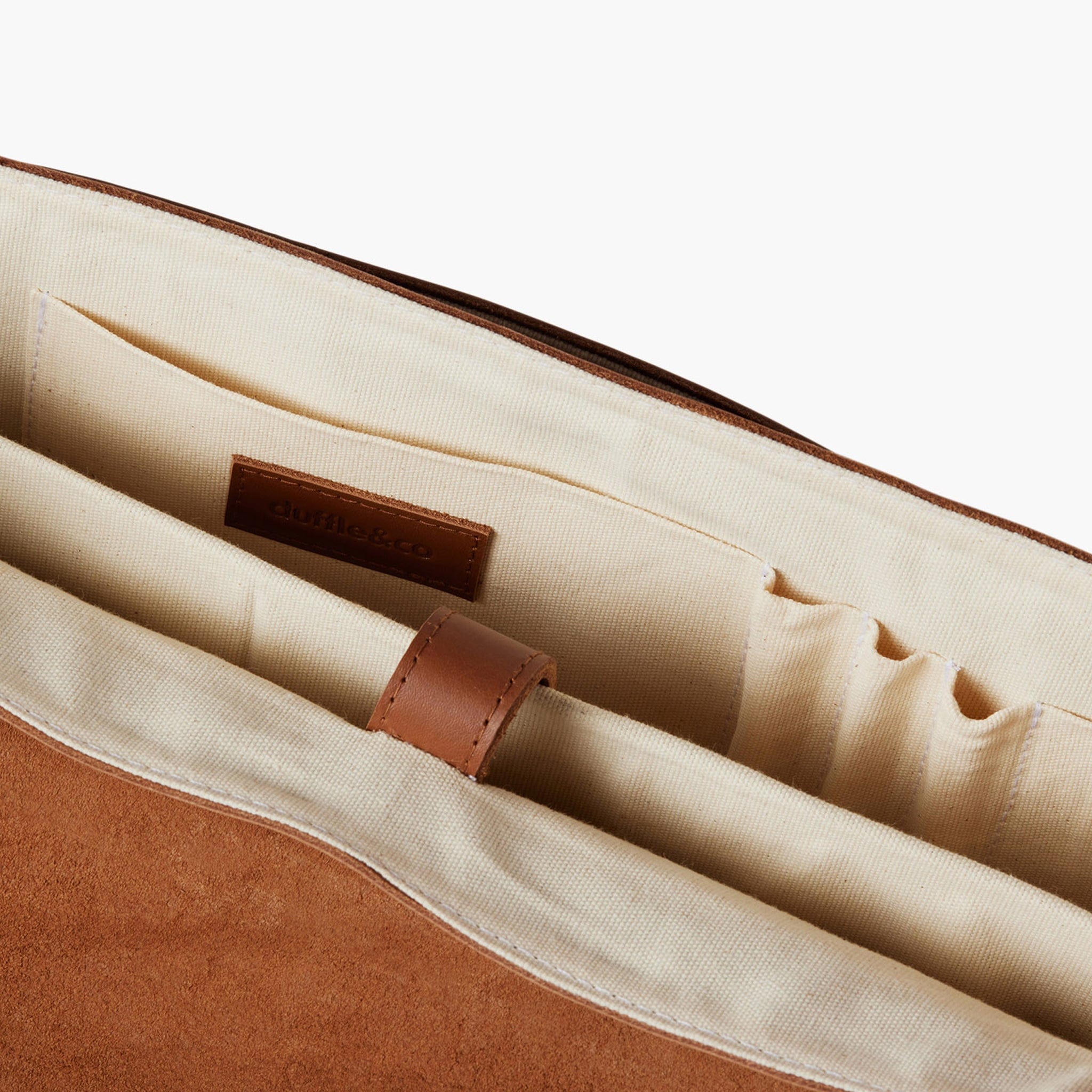 Daniel Tan Leather Satchel Interior Organisation by Duffle&Co