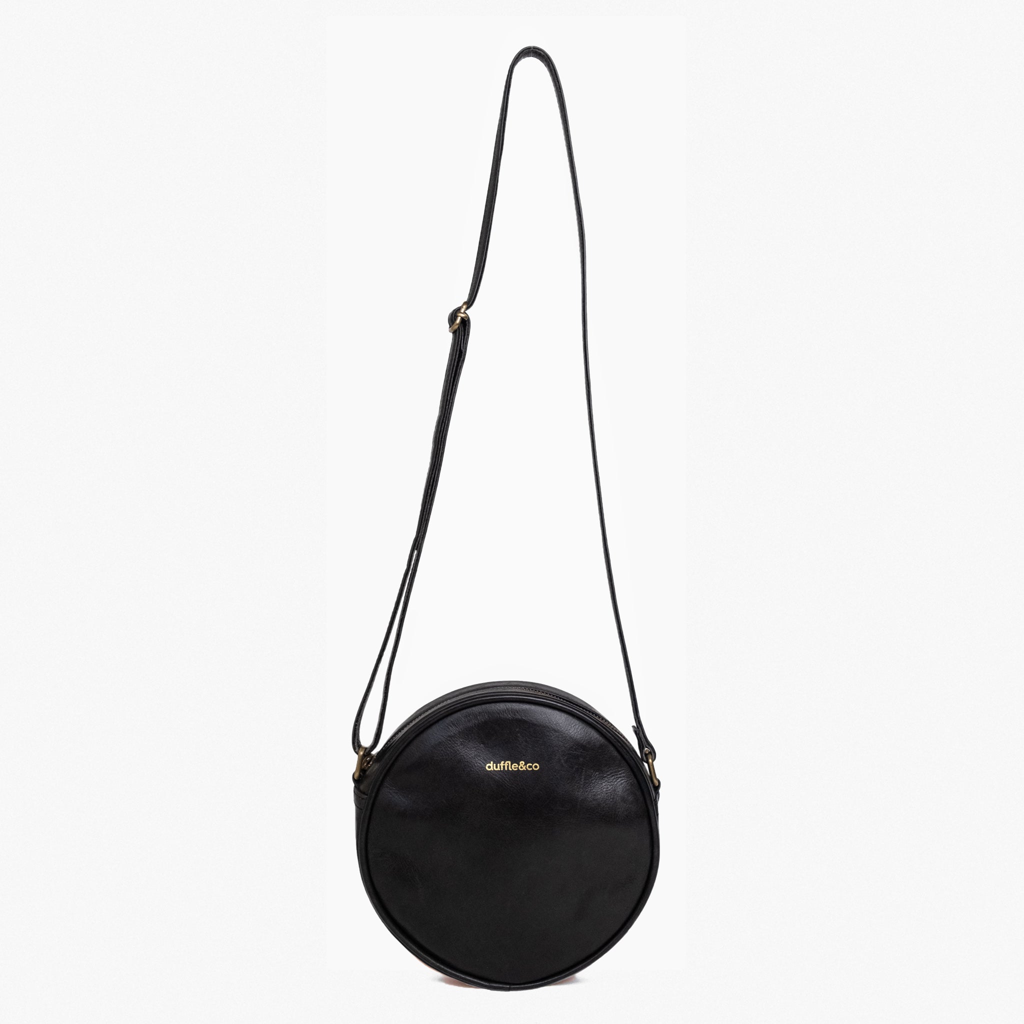 Duffle Co Josie Circle Crossbody Leather Handbag