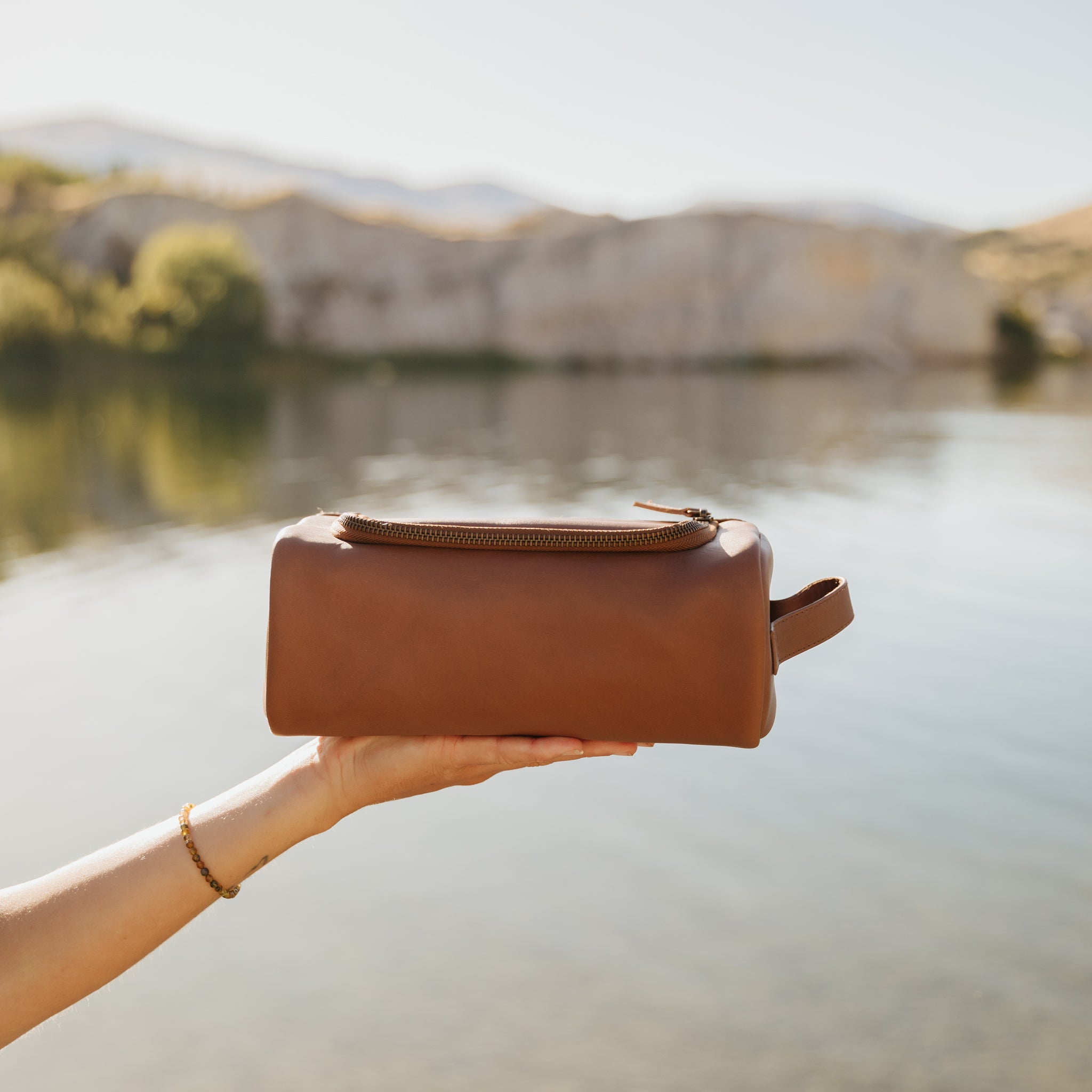 Ralph Wash Bag in Tan Duffle&Co