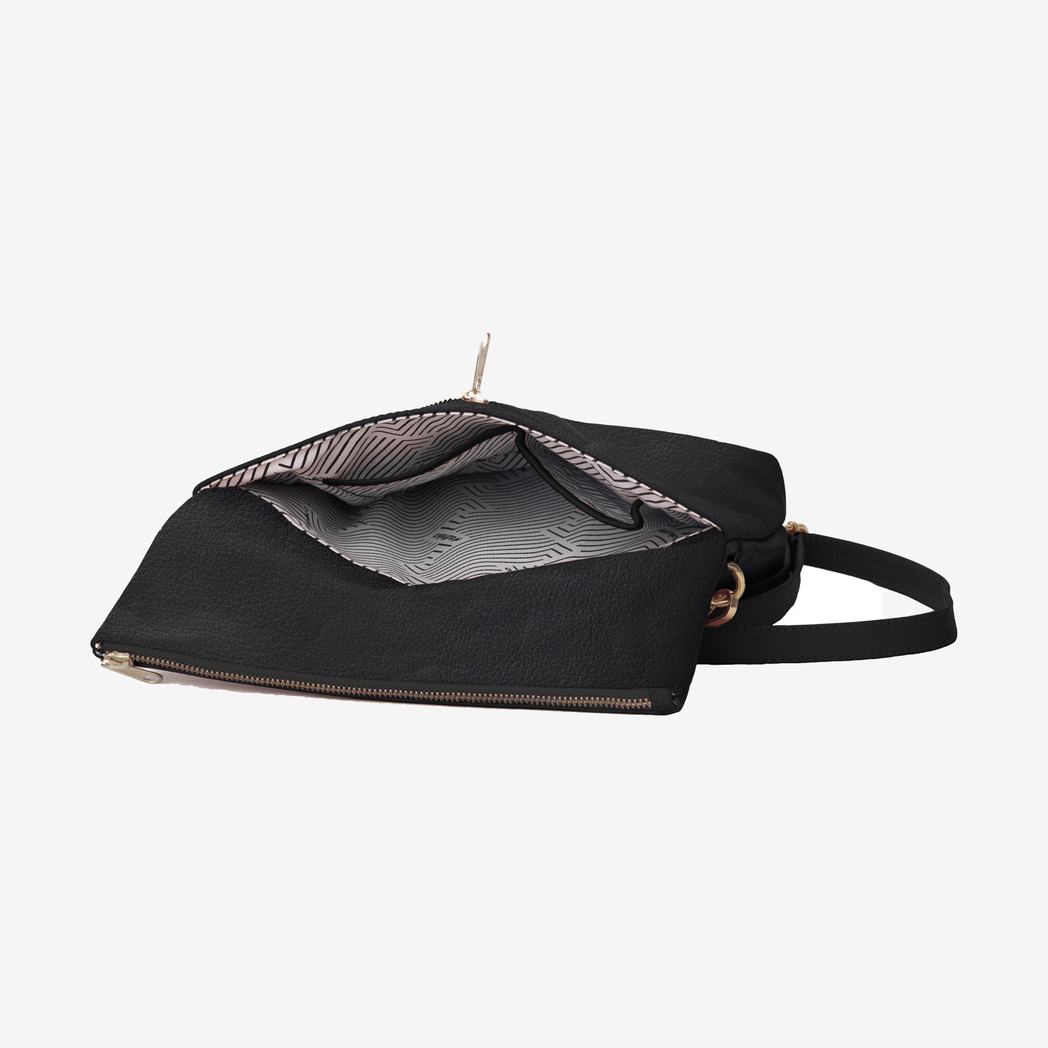 Clara Pinatex Crossbody Handbag Inside by Duffle&Co