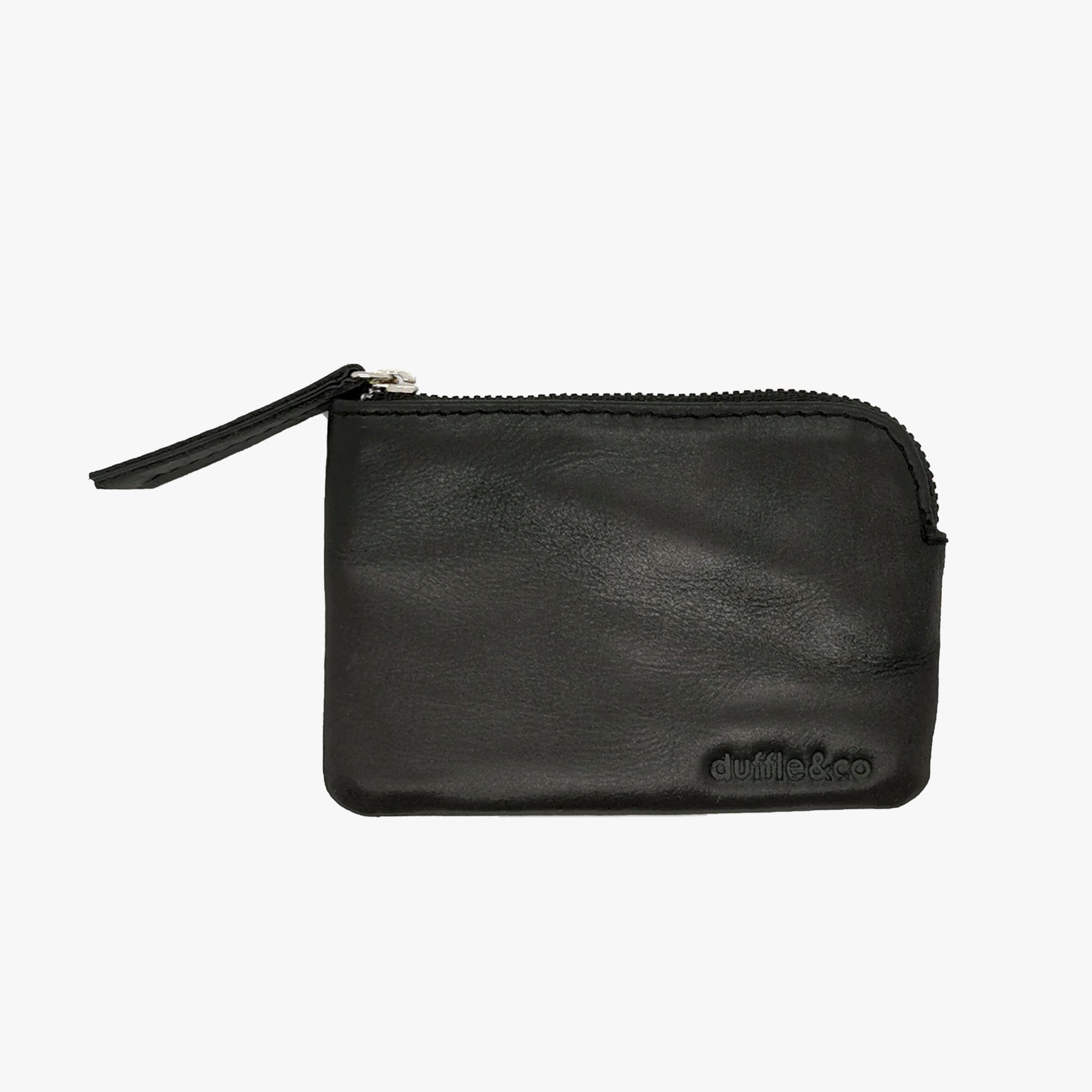 Cooke Pouch Leather Wallet in Black by Duffle&Co