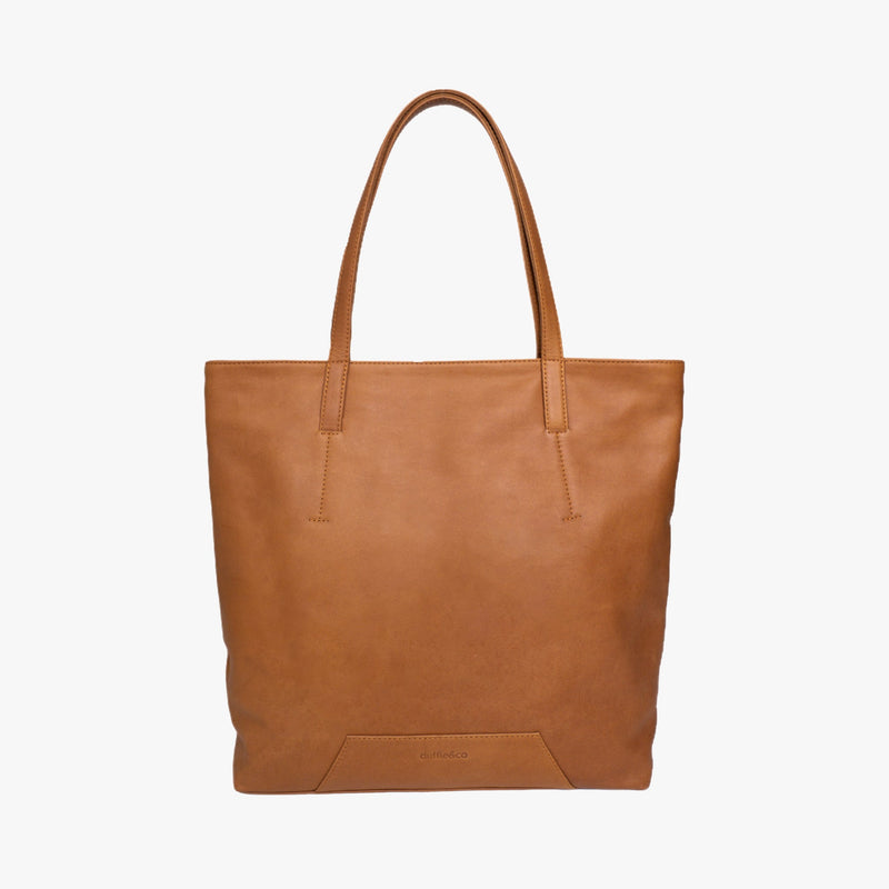 McCarty Vintage Tan Leather Tote Bag by Duffle&Co